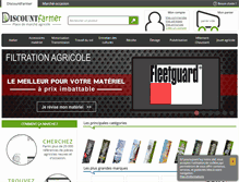 Tablet Screenshot of discountfarmer.com